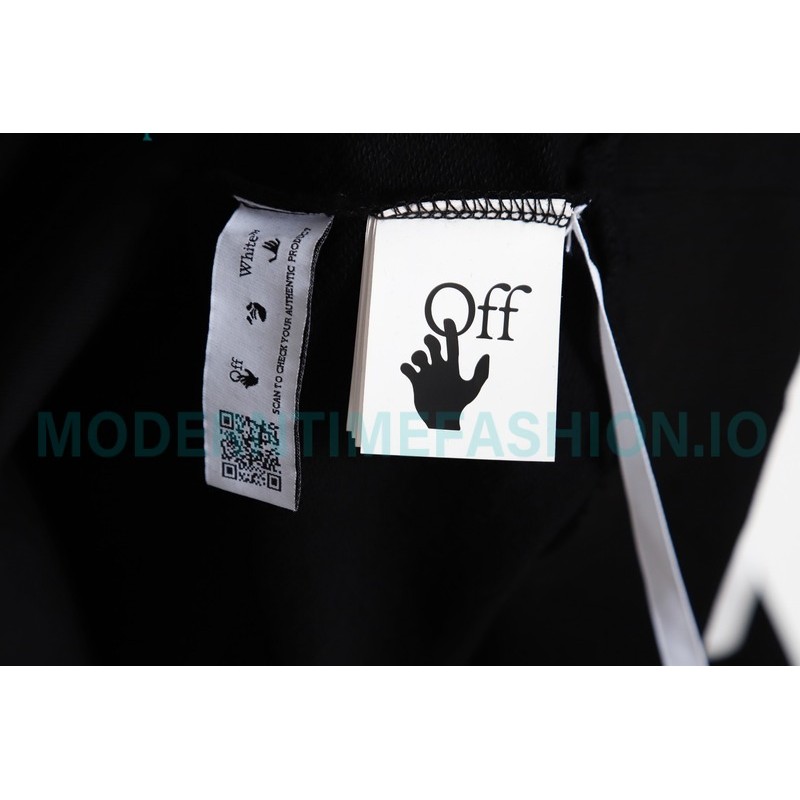 Off White - Palm Cut Print Hoodie