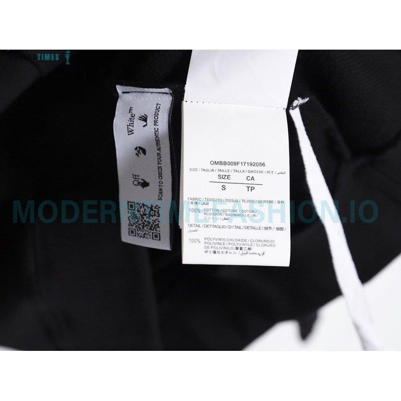 Off White - Painted Zebra Crossing Hoodie