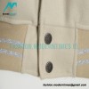 Off White - Milan Stitched Embroidery Heavy Hot Diamond Baseball Jacket
