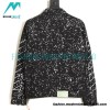Off White - Black And White Denim Jacket With Splash Paint