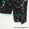 Off White - Black And White Denim Jacket With Splash Paint