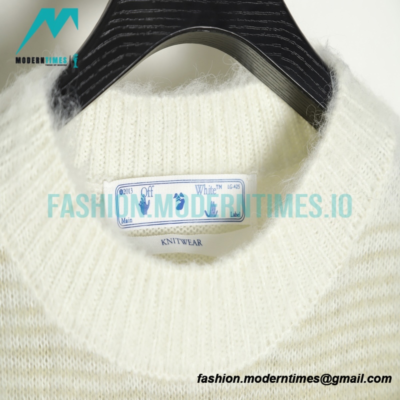 Off White - Mohair Sweater