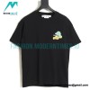 Off White - 23ss Hand Painted Oil Painting Watercolor Graffiti Arrow Short Sleeve T-shirt