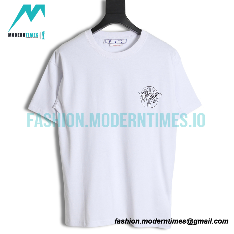 Off White - Palm Arrow Logo Short-sleeved T-shirt