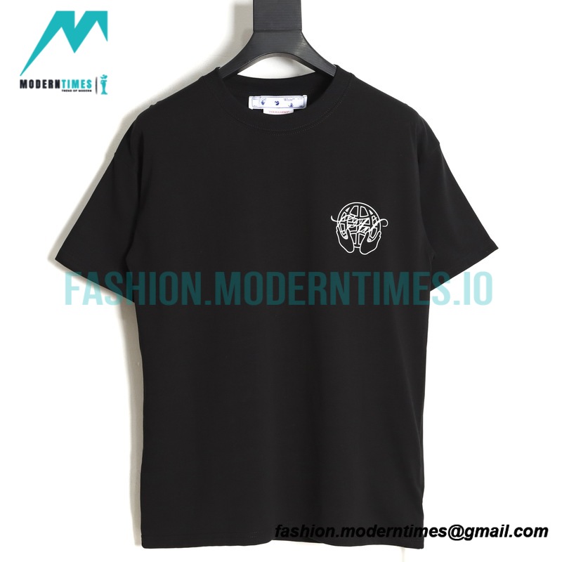 Off White - Palm Arrow Logo Short-sleeved T-shirt