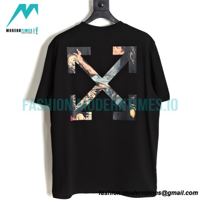 Off White - 23SS Pascal Skull Girl Short Sleeve