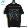Off White - 23S Graffiti Brush Zebra Crossing Short Sleeve