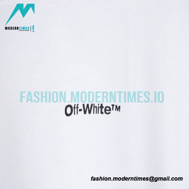 Off White - 23S Graffiti Brush Zebra Crossing Short Sleeve