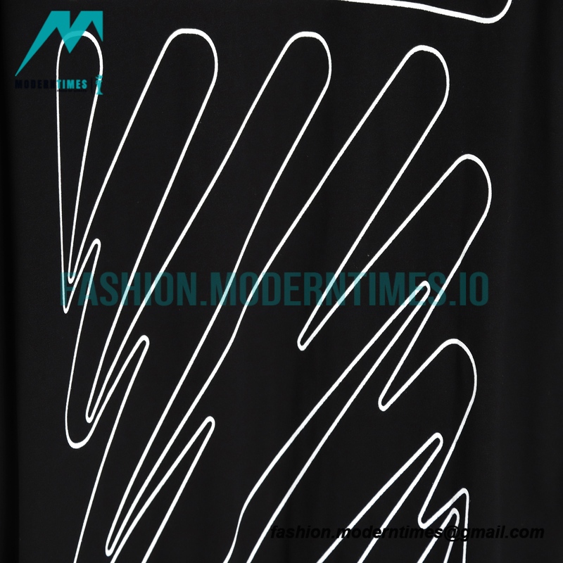 Off White - 23S Graffiti Brush Zebra Crossing Short Sleeve