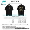Off White - 23ss Sketch Splashed Ink Arrow Letters Short Sleeve