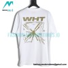 Off White - 23ss Sketch Splashed Ink Arrow Letters Short Sleeve