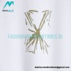 Off White - 23ss Sketch Splashed Ink Arrow Letters Short Sleeve