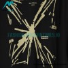 Off White - 23ss Sketch Splashed Ink Arrow Letters Short Sleeve