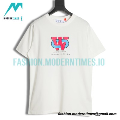 Off White - Arrow Block Printed Short-sleeved T-shirt