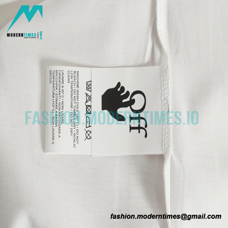 Off White - Arrow Block Printed Short-sleeved T-shirt