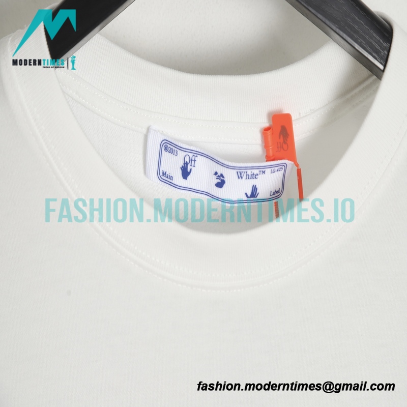 Off White - Arrow Block Printed Short-sleeved T-shirt