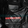 Prada - 21FW Red Stripe Down Jacket