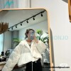 Prada - Inverted Triangle Neckline Short Down Jacket