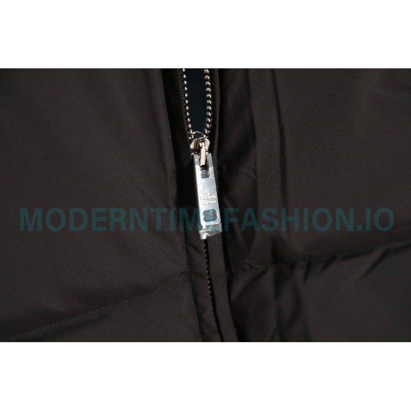 Prada - Inverted Triangle Neckline Short Down Jacket