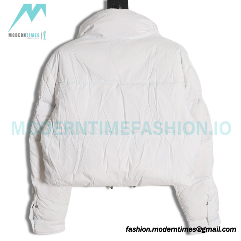 Prada - Inverted Triangle Neckline Short Down Jacket