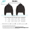 Prada - Inverted Triangle Neckline Short Down Jacket