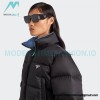 Prada - Inverted Triangle Neckline Short Down Jacket