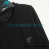 Prada - 22FW Triangle Standard Wave Anti-wrinkle Crease Crew Neck Hoodie