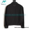 Prada - 23SS Fleece Jacket With Bright Line Lapel