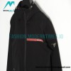 Prada - Chest Logo Triangle Trench Coat