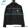 Prada - 23SS Recycled Nylon Spliced Stand-up Collar Jacket
