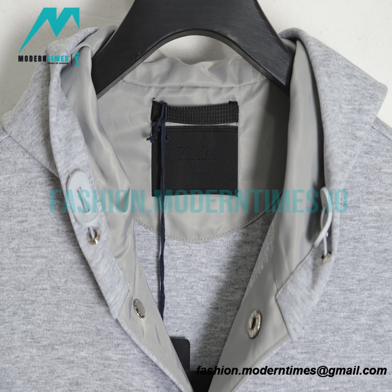 Prada - 23SS Tech Space Cotton Hooded Jacket