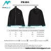 Prada - 23SS Triangle Pocket Wool Patchwork Hooded Jacket