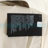 Prada - 23FW Cream White Lamb Skin Soft Sheepskin Lapel Jacket