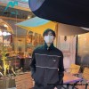 Prada - 23SS Recycled Nylon Spliced Stand-up Collar Jacket