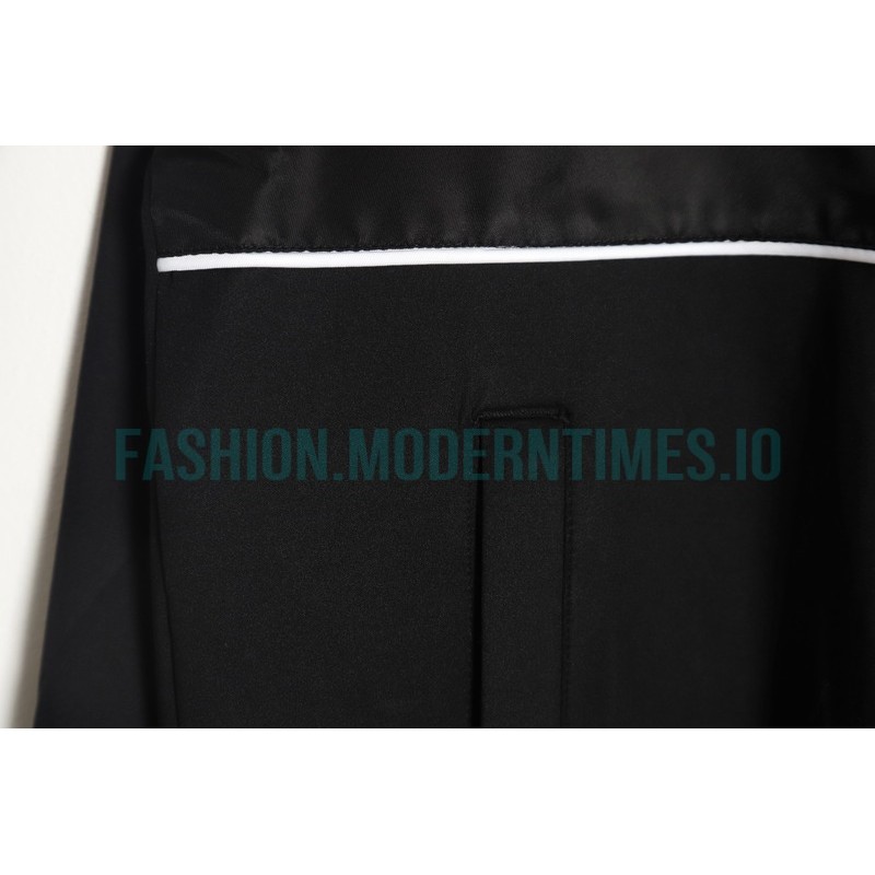 Prada - 23SS Recycled Nylon Spliced Stand-up Collar Jacket
