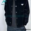 Prada - 23FW Flocked Triangle Label Jacket