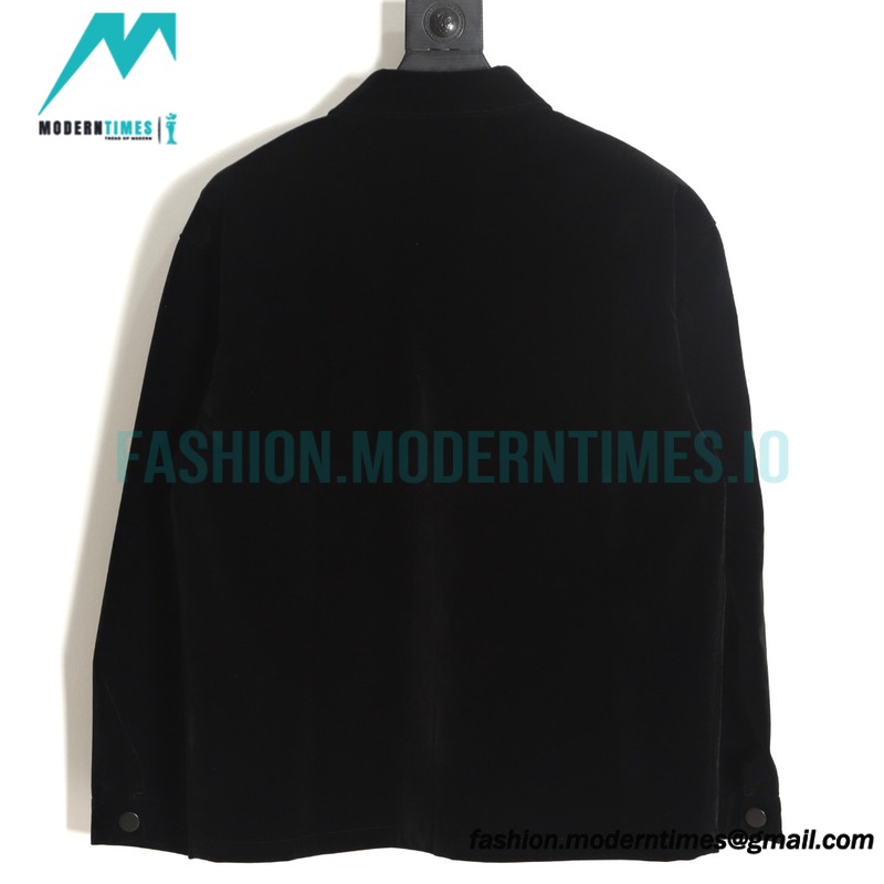 Prada - 23FW Flocked Triangle Label Jacket