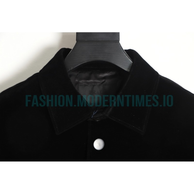 Prada - 23FW Flocked Triangle Label Jacket