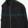 Prada - 23SS Contrasting Color Zip-up Shirt Jacket