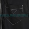 Prada - 23SS Contrasting Color Zip-up Shirt Jacket