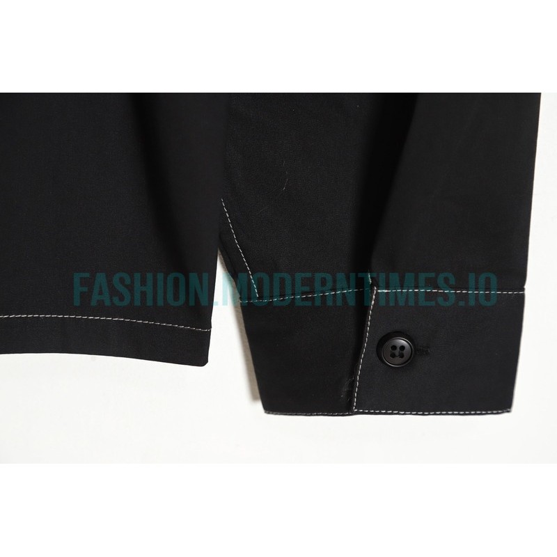 Prada - 23SS Contrasting Color Zip-up Shirt Jacket