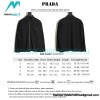 Prada - 23SS Contrasting Color Zip-up Shirt Jacket