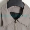 Prada - 23SS Contrasting Color Zip-up Shirt Jacket