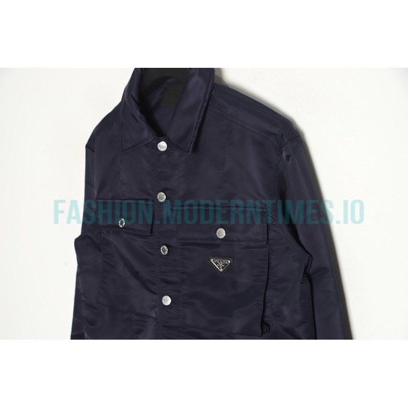 Prada - Long Sleeve Nylon Jacket 