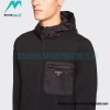 Prada - 23 New Triangle Zipper Patchwork Hooded Jacket