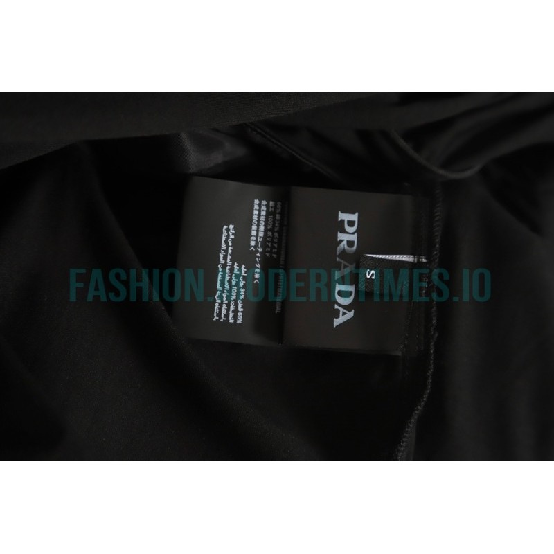 Prada - 23 New Triangle Zipper Patchwork Hooded Jacket