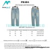 Prada - 23SS Triangle Label Washed Jeans