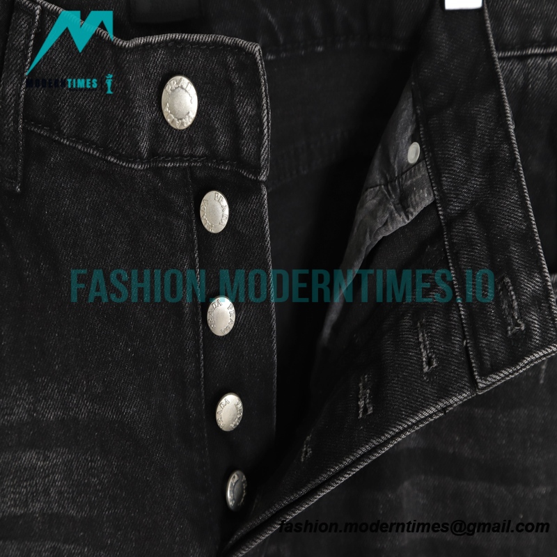 Prada - 23SS Triangle Label Washed Jeans