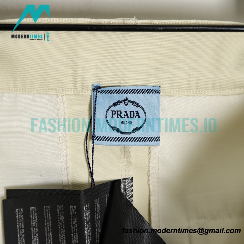 Prada - Triangle Cargo Shorts