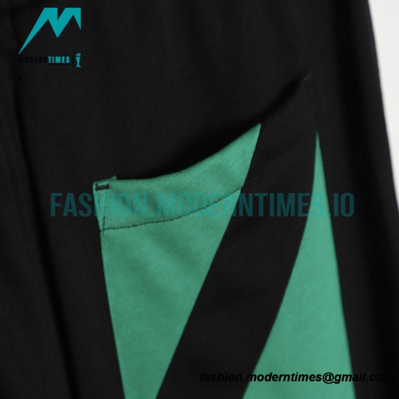 Prada - 23ss Iron Triangle Pocket Overalls Pants